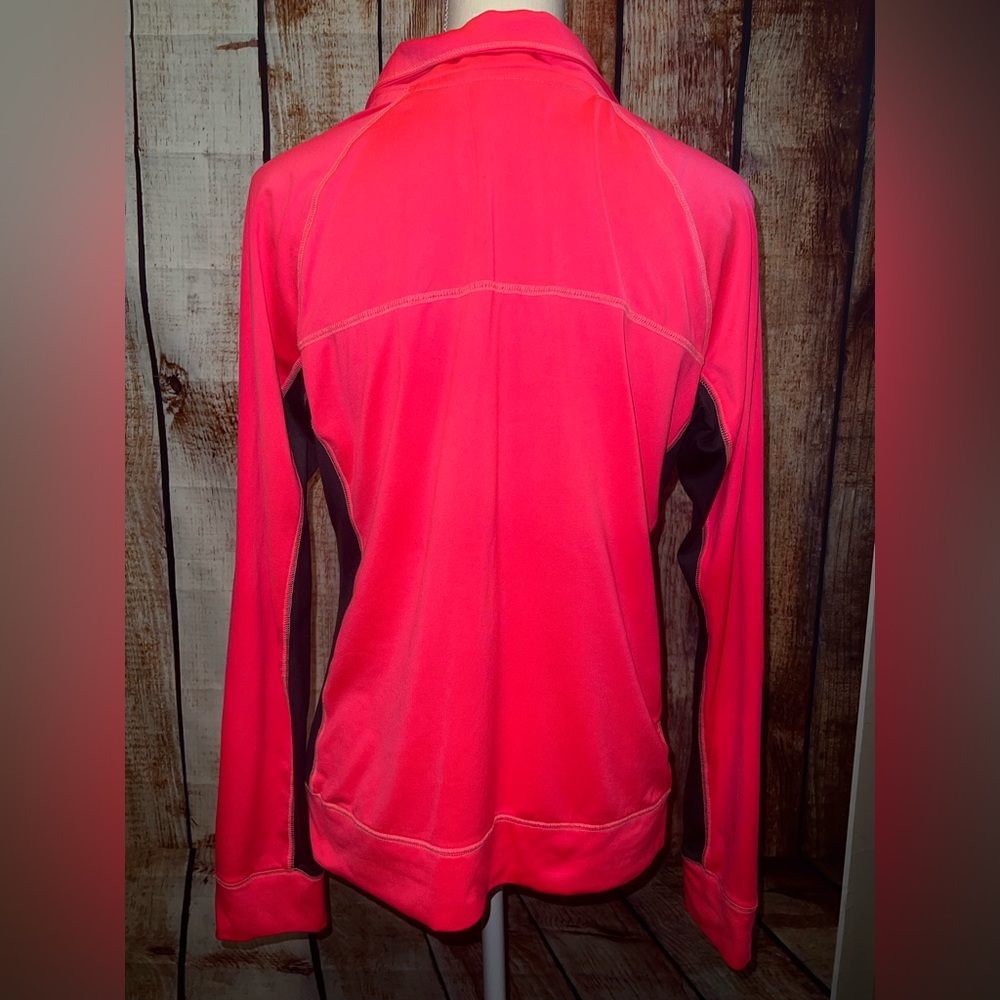 PINK Victorias Secret 1/4 zip long sleeve size Large - Picture 6 of 8
